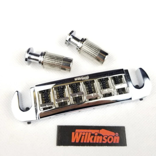 Wilkinson TuneOMatic Wraparound Guitar Bridge Tailpiece Fit Ibanez,Epi