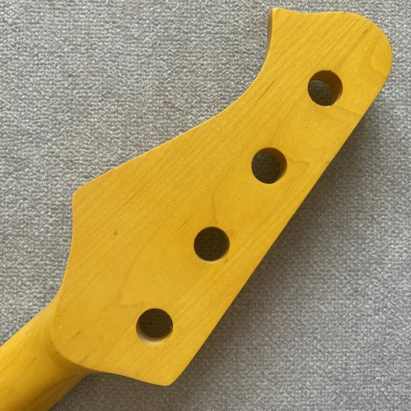 Yellow Sanchez 4 String Bass Maple Neck, Rosewood Fingerboard 20 Frets