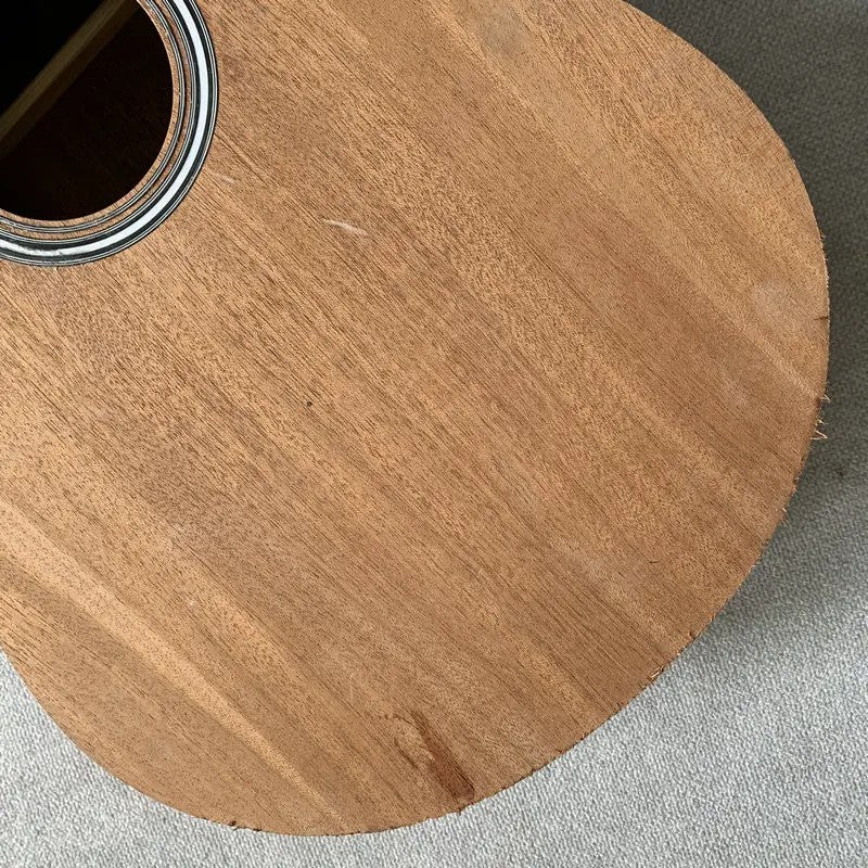 Mahogany Wood 40" Single Cutaway Acoustic Guitar Body