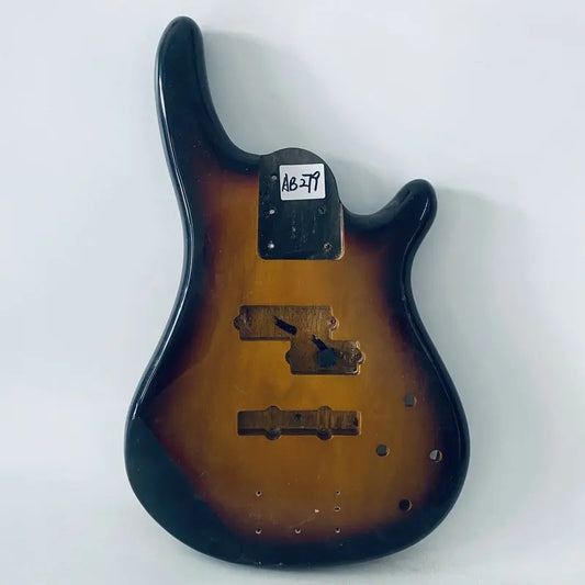 Tobacco Burst 4 String Bass Basswood Body DIY