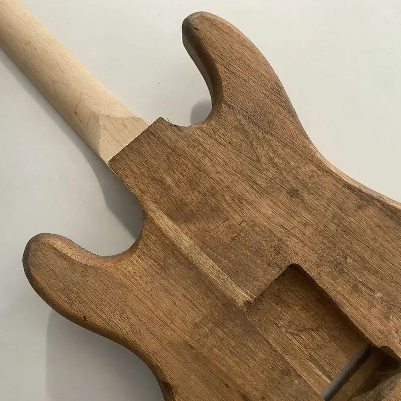 DIY Set Guitar Basswood Body with Maple Neck Project