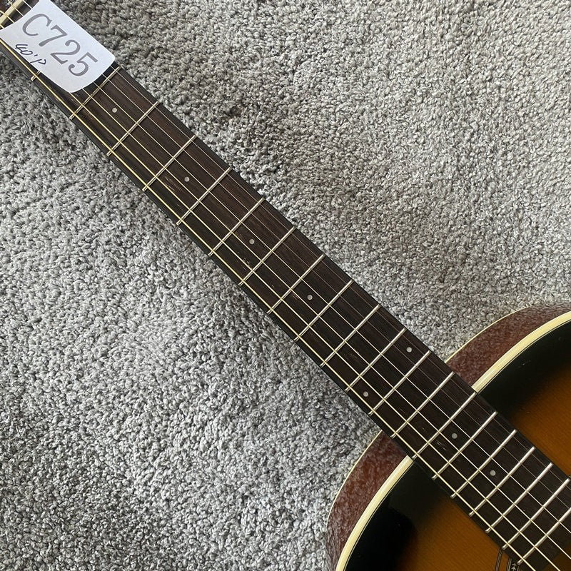 40 Inch Acoustic Guitar in Sunburst, Spruce Top Mahogany Body, Rosewoo