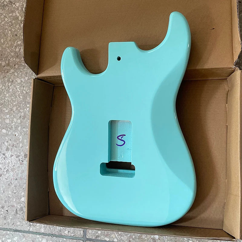 Metallic Finish Guitar Poplar Wood Body DIY Project For Stratocaster Strat DIY Project