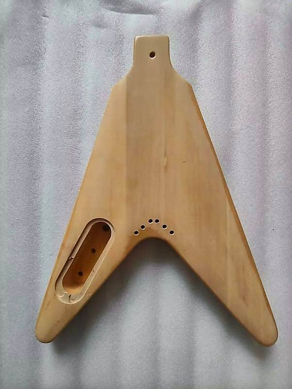 Basswood Guitar Flying V Style Body