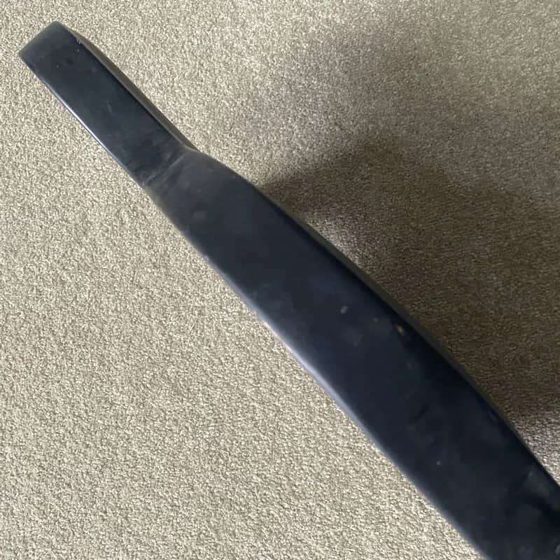 Black 7 String Guitar HH Body with String Through - KB205