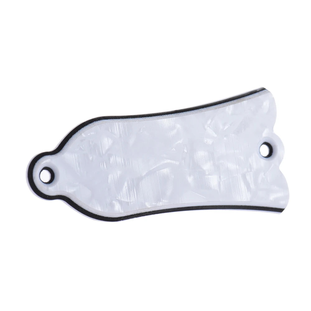 White Pearl Guitar 2 Point Truss Rod Cover Plate Fit Gibson Les Paul SG ES DOT