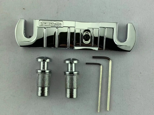 Wilkinson GTB Adjustable Guitar Wraparound Tailpiece Bridge