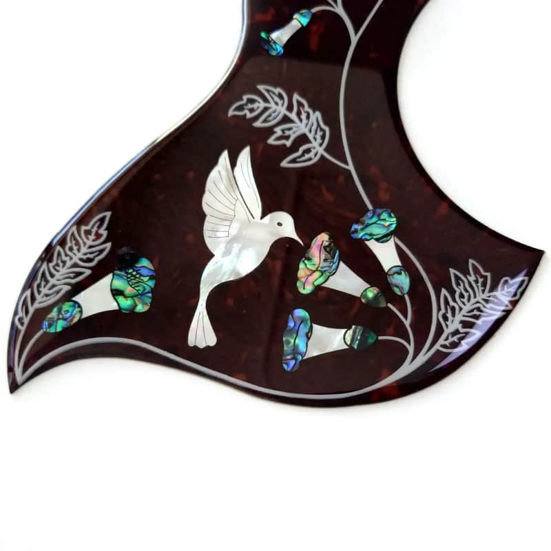 Left Handed Acoustic Guitar Hummingbird Pickguard Scratch Plate