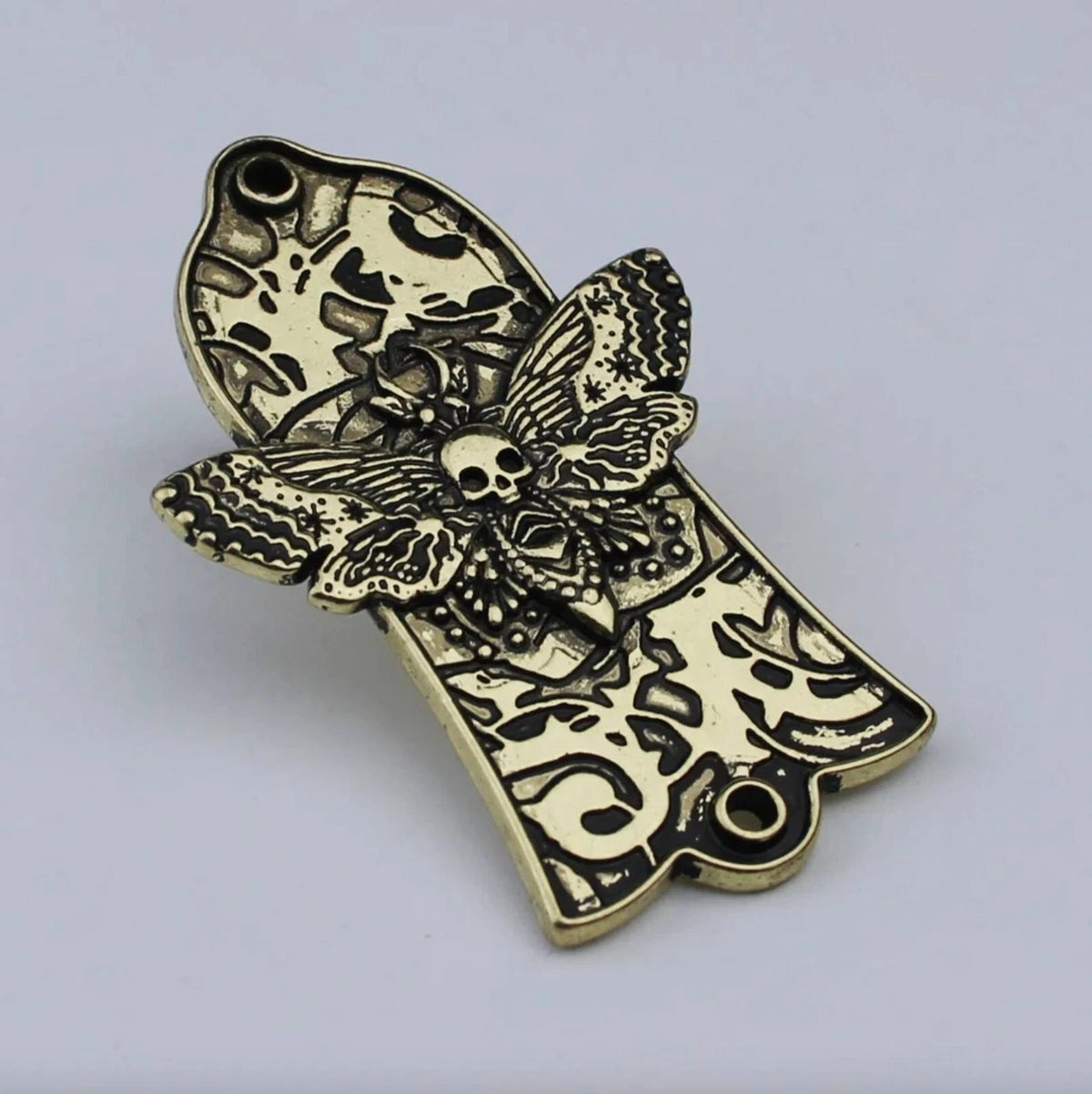Butterfly Top Gold Metal Truss Rod Cover For Les Paul LP SG ES