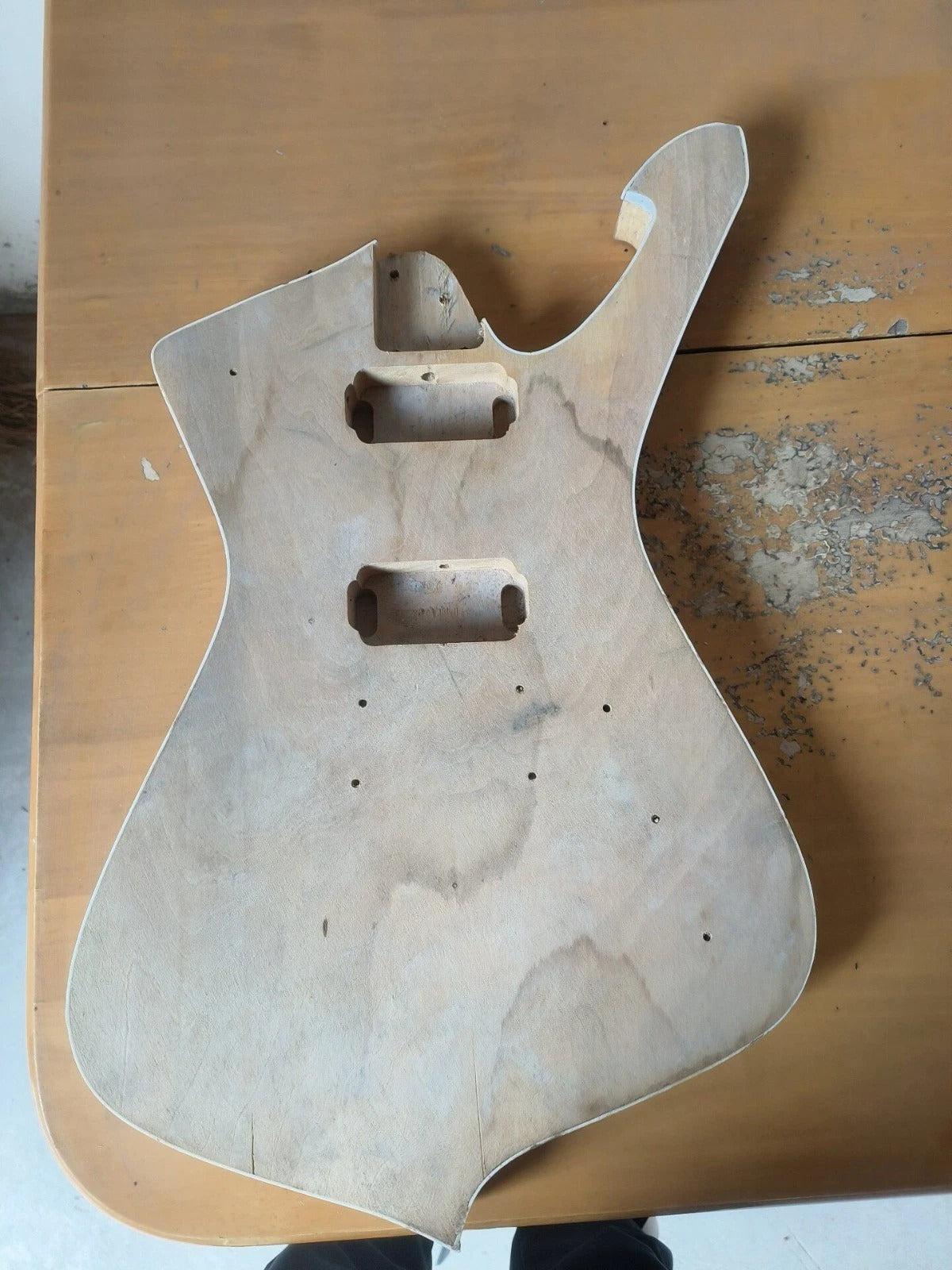 Basswood Guitar DIY Project Body Fit Iceman
