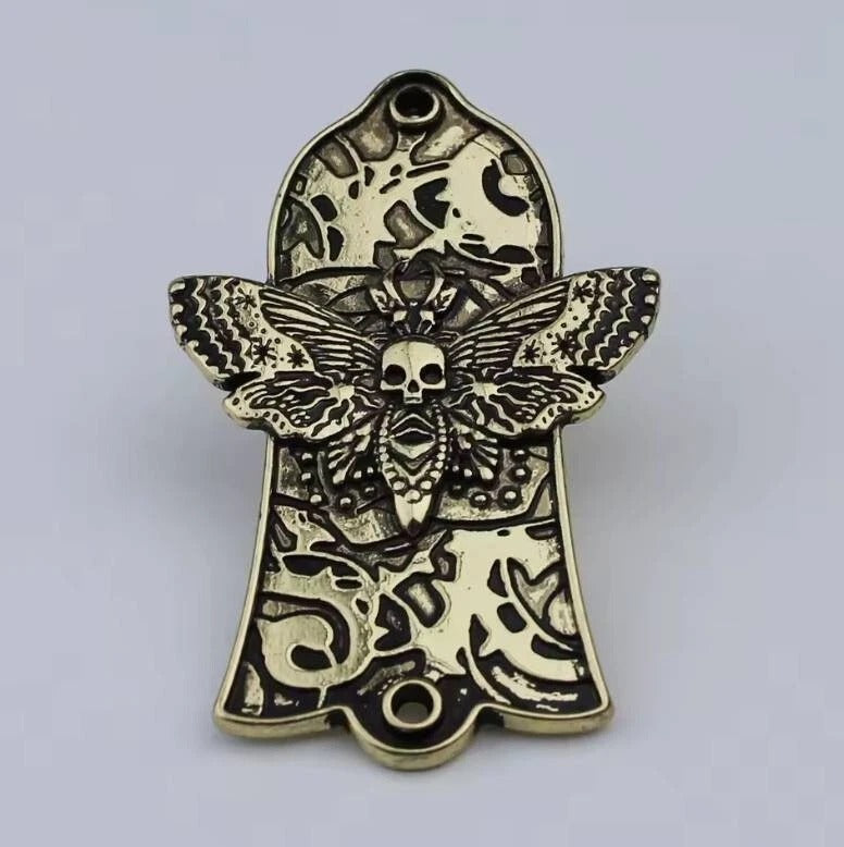 Butterfly Top Gold Metal Truss Rod Cover For Les Paul LP SG ES