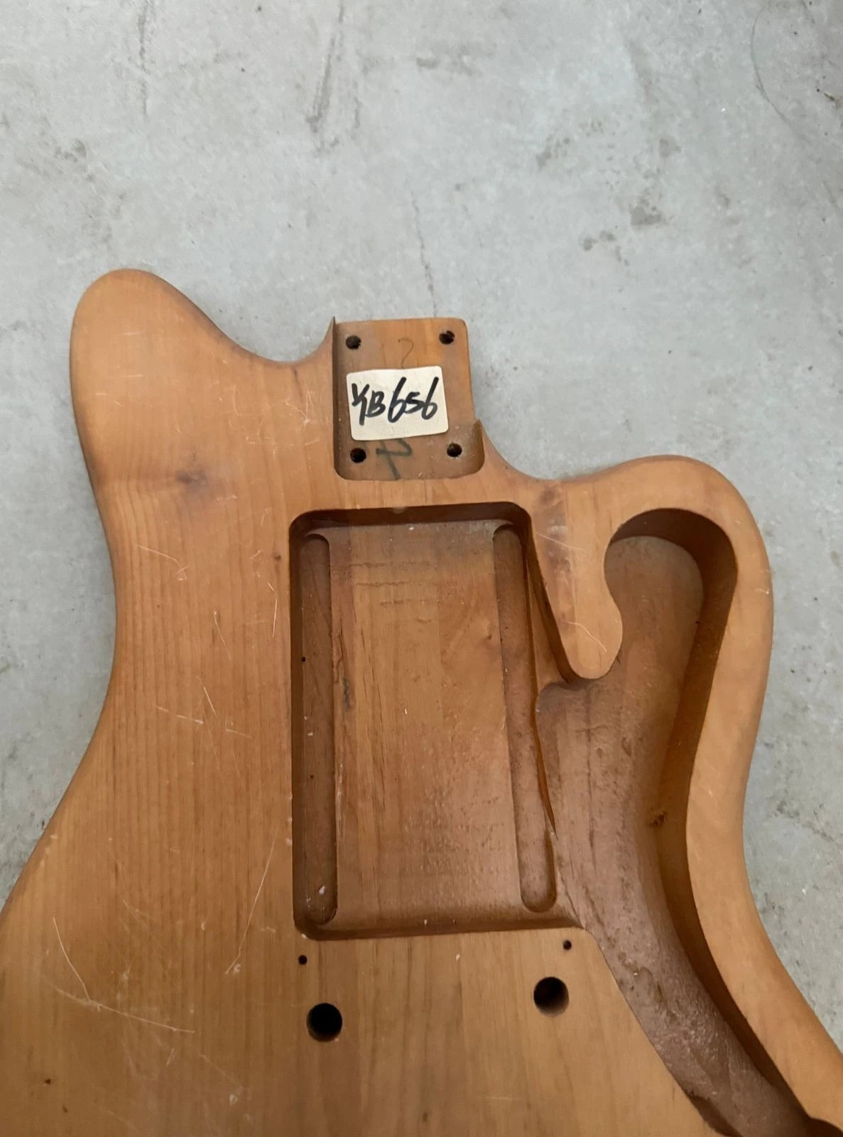 Alder Wood Jazzmaster Style Guitar Body DIY Project - YB656