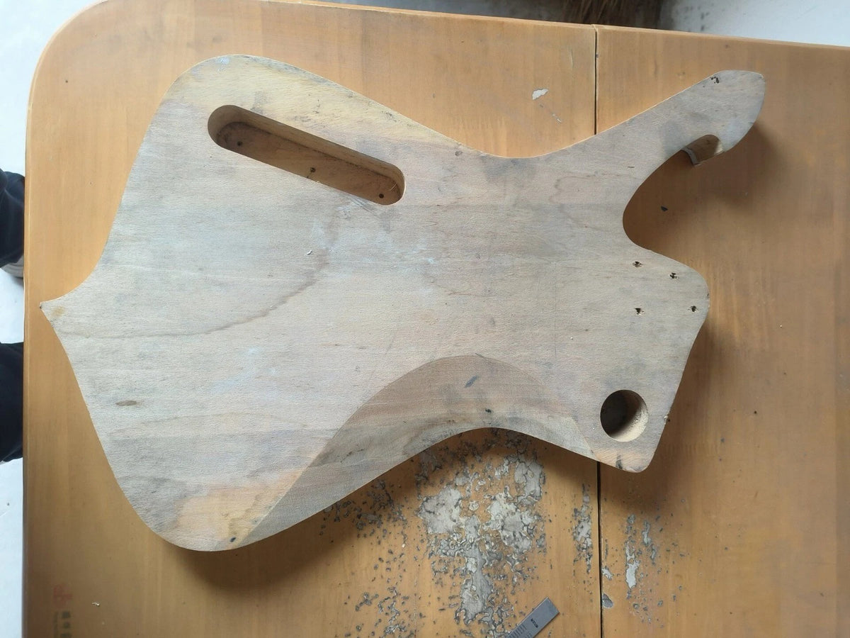 Basswood Guitar DIY Project Body Fit Iceman