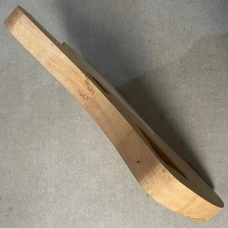 Unfinished Mahogany Wood Bass Guitar Body Fit Thunderbird Bass