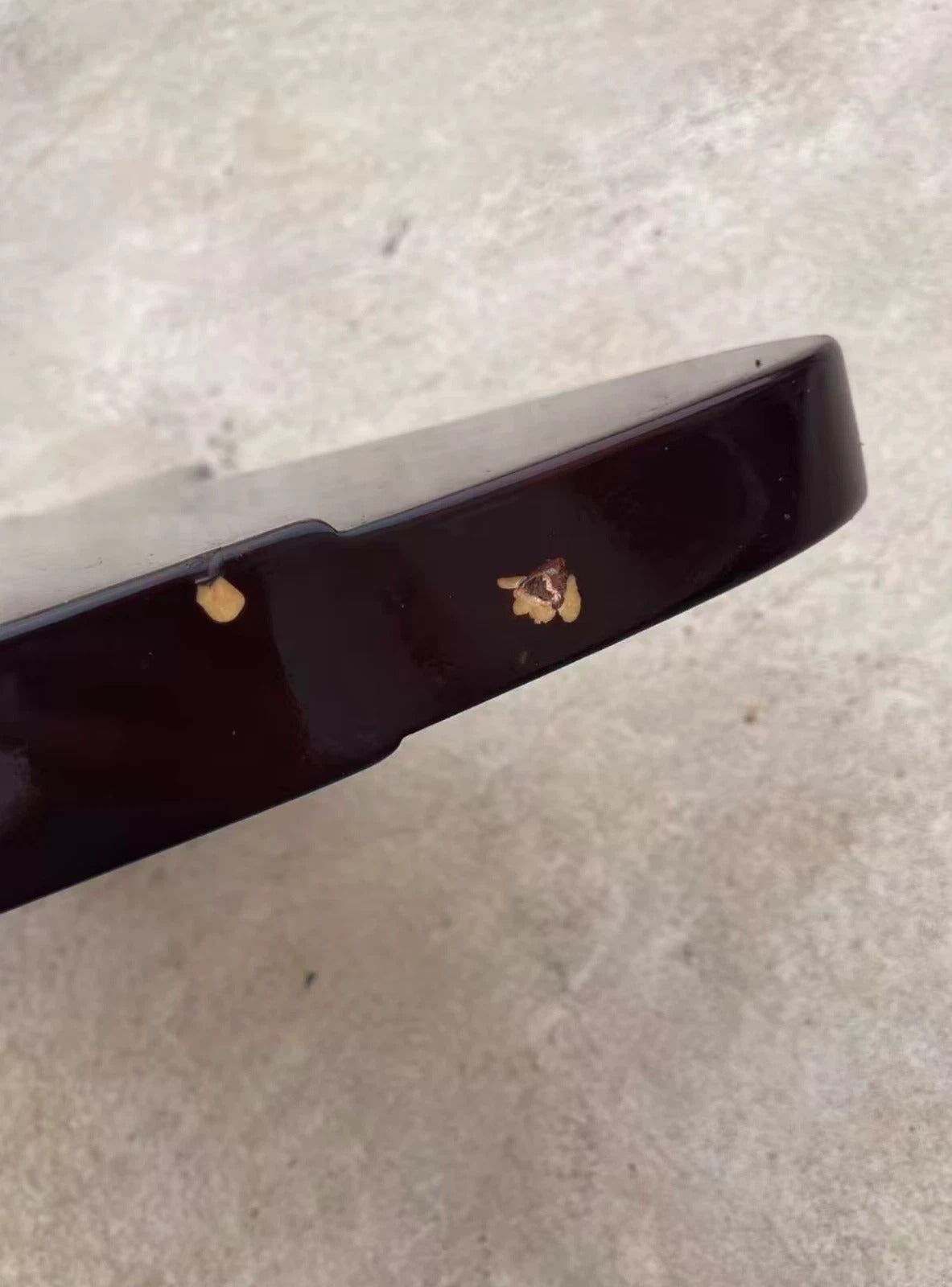 Black Red Glossy Finish Bass Body Fit Thunderbird DIY Project