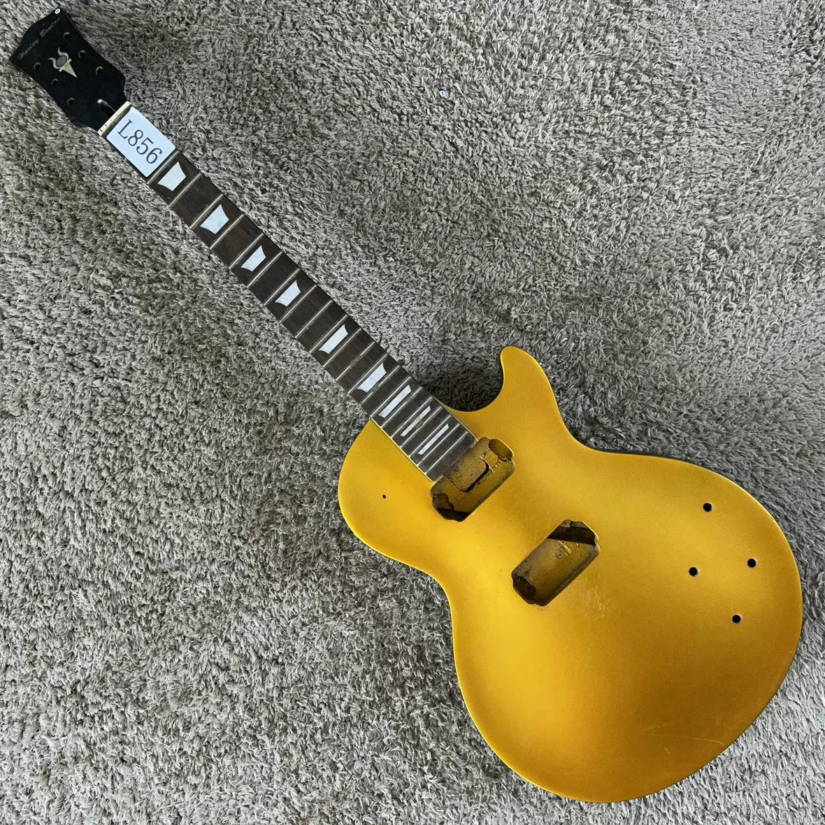 Harley Bneton Maple Veneer LP Electric Guitar (Semi-finished DIY), Gold-plated, No Accessories, Minor Flaws, In Stock