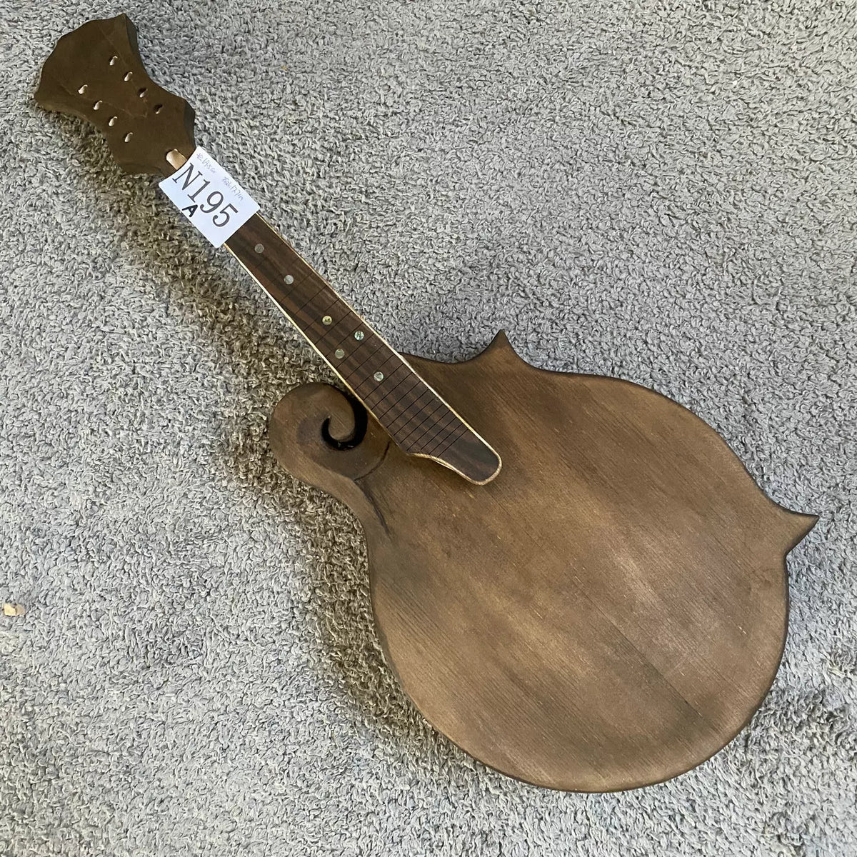 Korean-made solid wood mandolin guitar, Fender semi-finished mandolin, no parts or defects, special offer!