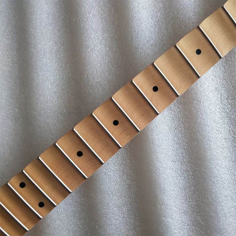 Reversed Banana Head Guitar Maple Wood Neck, 22 Frets Fingerboard