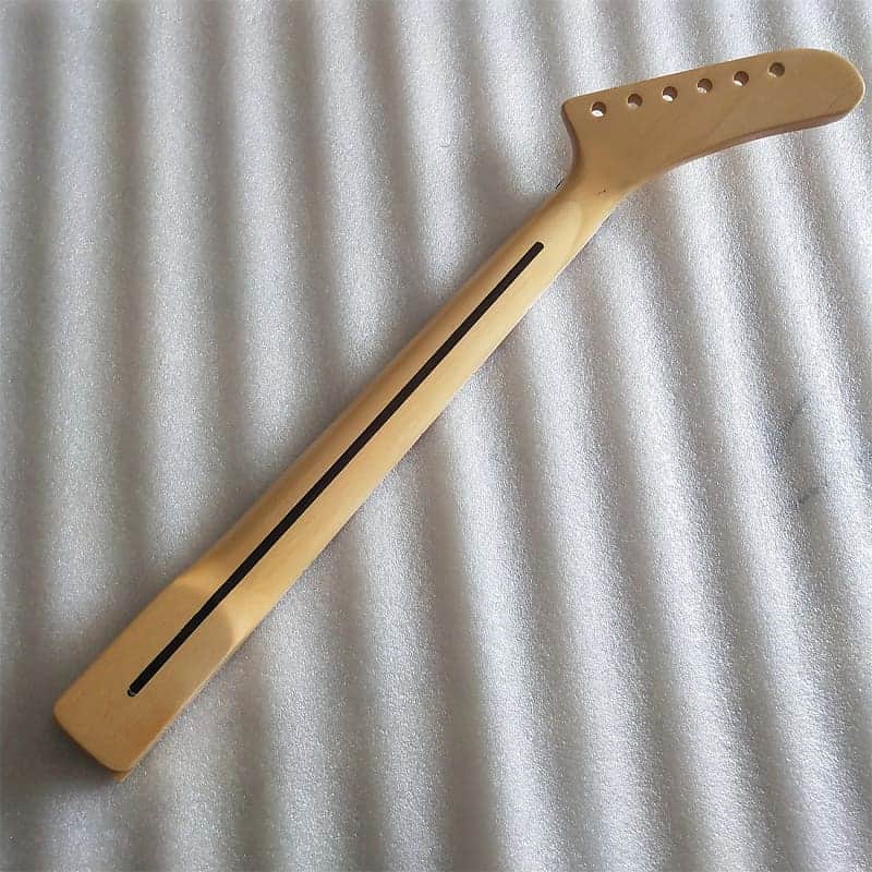 Reversed Banana Head Guitar Maple Wood Neck, 22 Frets Fingerboard