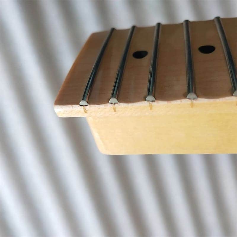 Reversed Banana Head Guitar Maple Wood Neck, 22 Frets Fingerboard