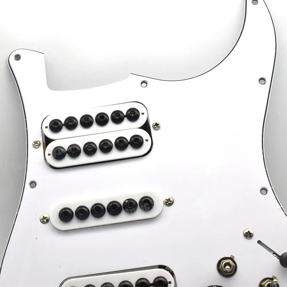 HSH Electric Guitar Multi Tones Loaded Prewired Pickguard For Fender Stratocaster Strat