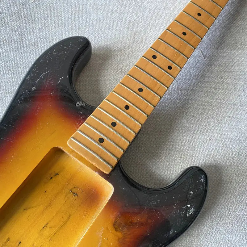 Sunburst Tobacco Burst Guitar Body with Maple Neck For Stratocaster Strat