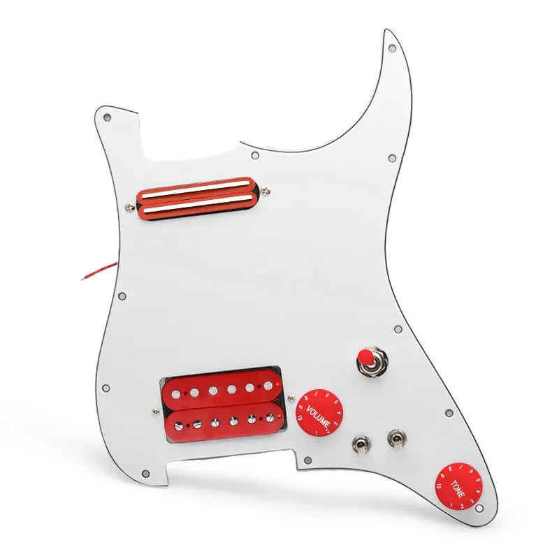 Alnico 5 Pickups SH Guitar Prewired Loaded Pickguard For Fender Stratocaster Strat