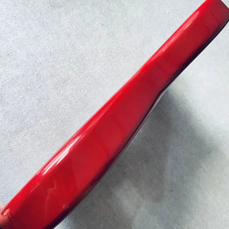 Gloss Red Okoume Wood Guitar HSS Body For Fender Stratocaster Strat