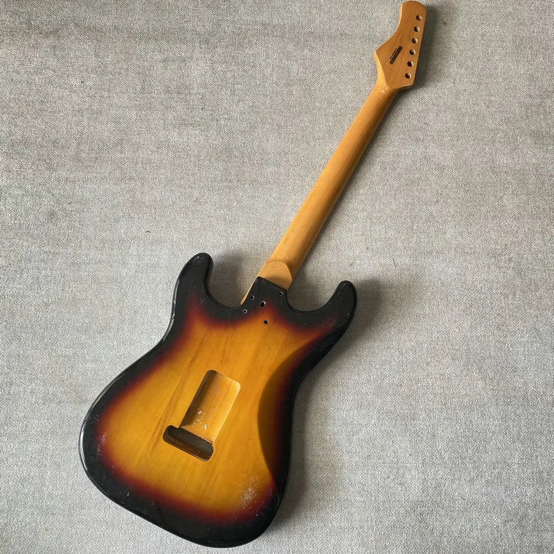 Sunburst Tobacco Burst Guitar Body with Maple Neck For Stratocaster Strat