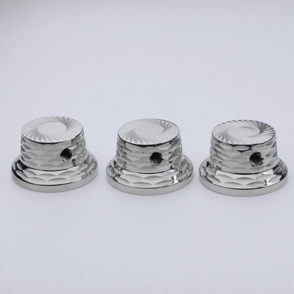 Metal Guitar Volume Tone Control Knobs For Fender Stratocaster Strat
