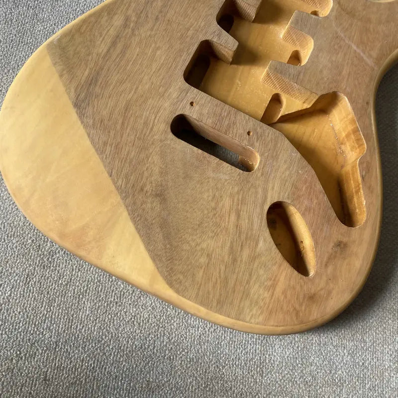 Solid Basswood Guitar Body with Okoume Wood Top For Fender Stratocaster Strat
