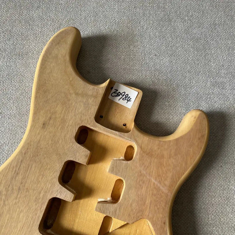 Solid Basswood Guitar Body with Okoume Wood Top For Fender Stratocaster Strat