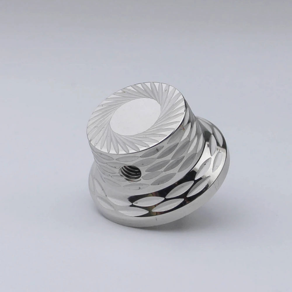 Metal Guitar Volume Tone Control Knobs For Fender Stratocaster Strat