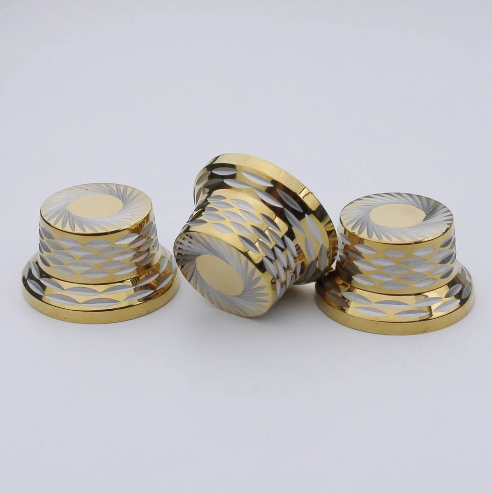 Metal Guitar Volume Tone Control Knobs For Fender Stratocaster Strat