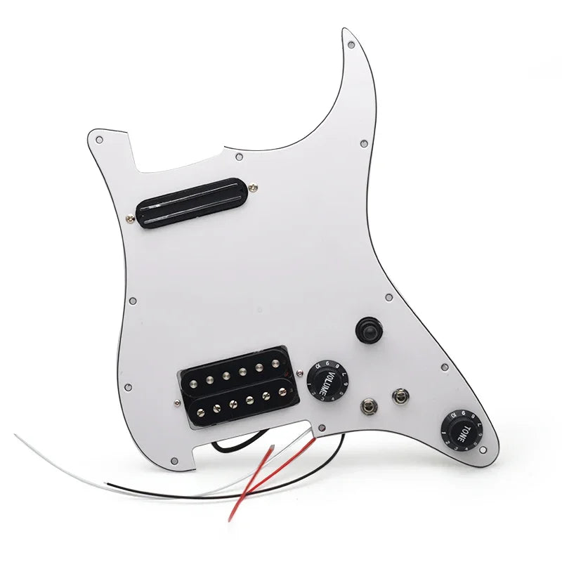 Alnico 5 Pickups SH Guitar Prewired Loaded Pickguard For Fender Stratocaster Strat