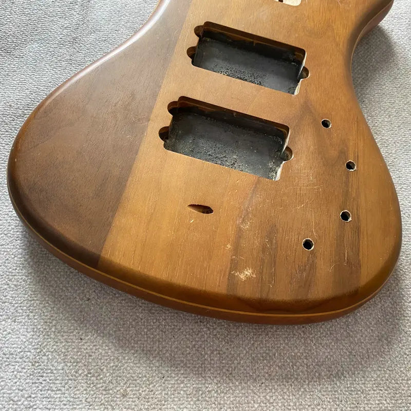 Mahogany Wood 5/6 String Electric Bass Body For Warwick Bass