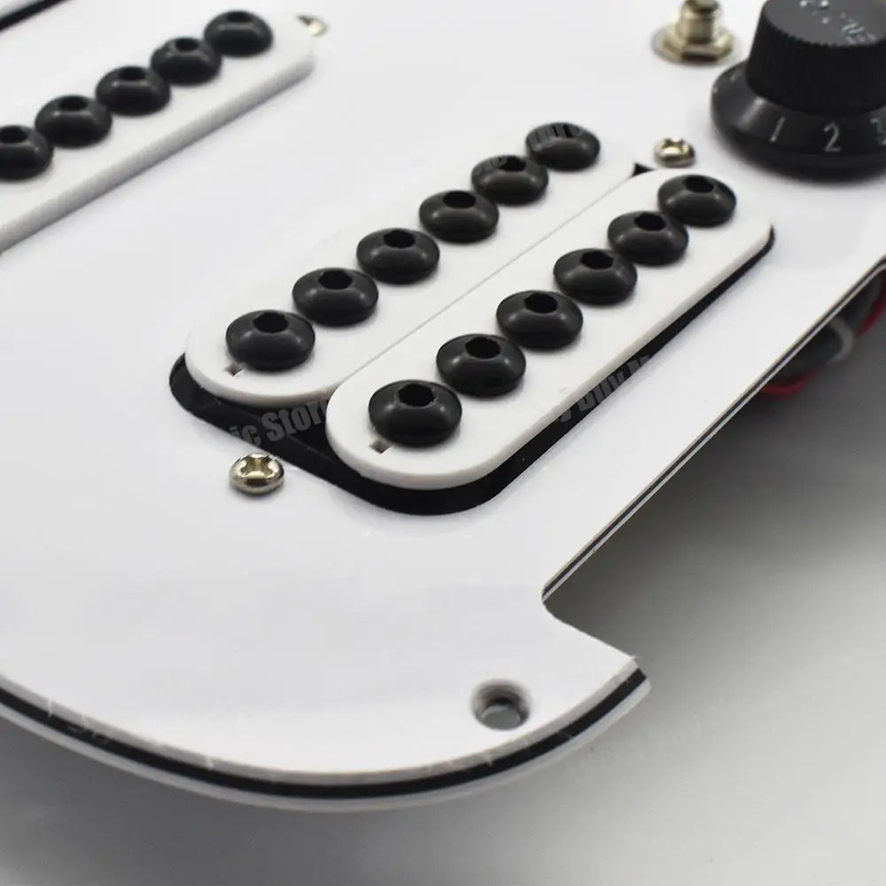 HSH Electric Guitar Multi Tones Loaded Prewired Pickguard For Fender Stratocaster Strat