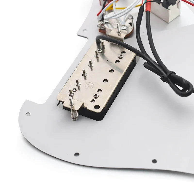 Alnico 5 Pickups SH Guitar Prewired Loaded Pickguard For Fender Stratocaster Strat