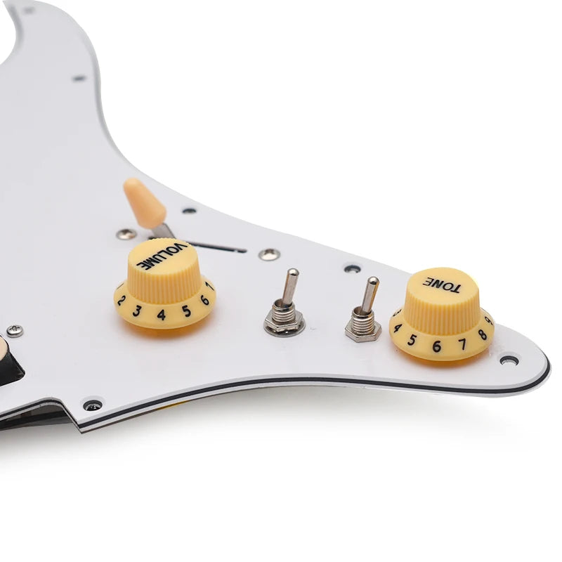 HH Coil Splitting Guitar Prewired Loaded Pickguard For Fender Stratocaster Strat