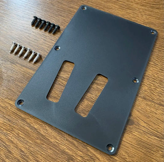 Black Guitar Back Plate Cover For Ibanez RG/JEM Guitars