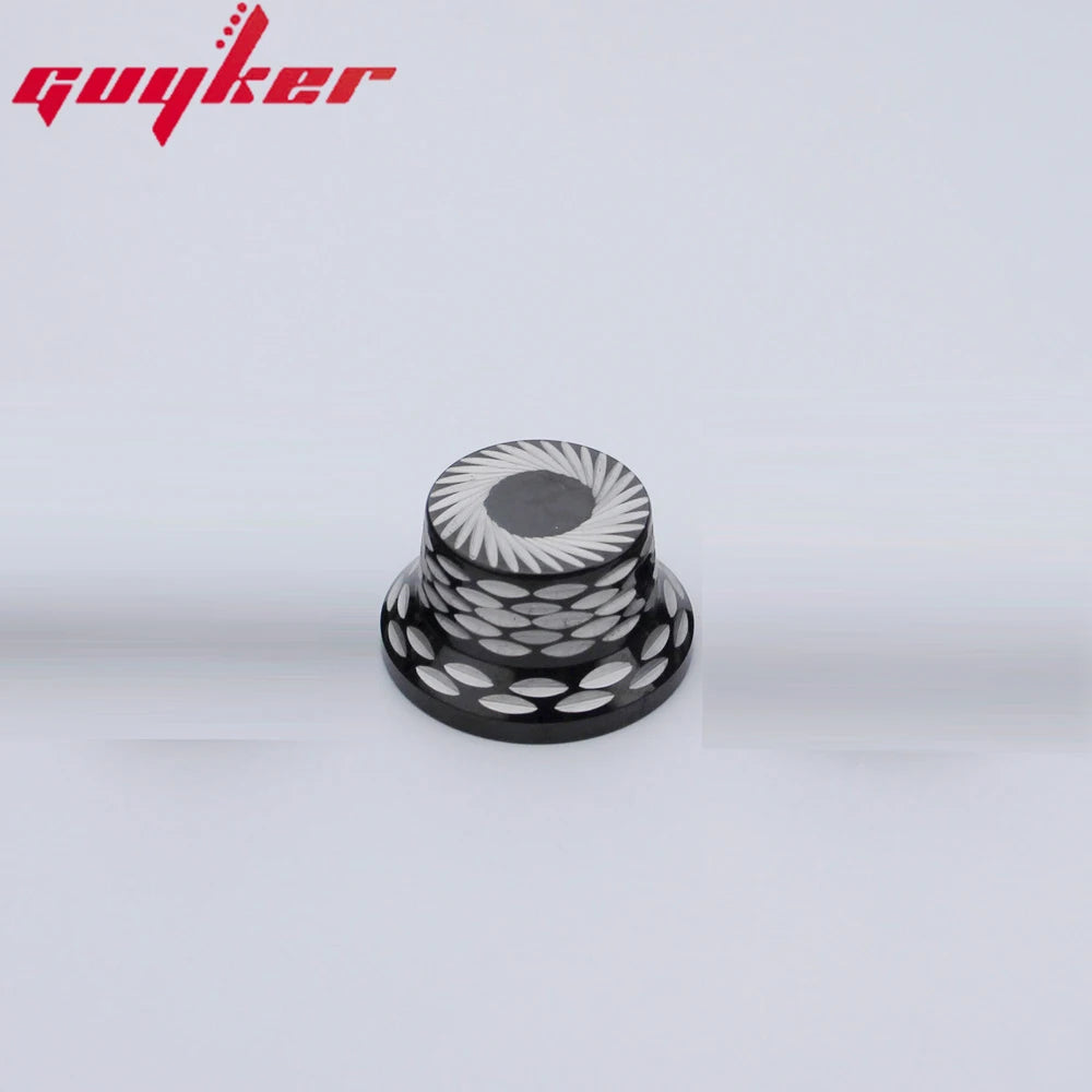Metal Guitar Volume Tone Control Knobs For Fender Stratocaster Strat