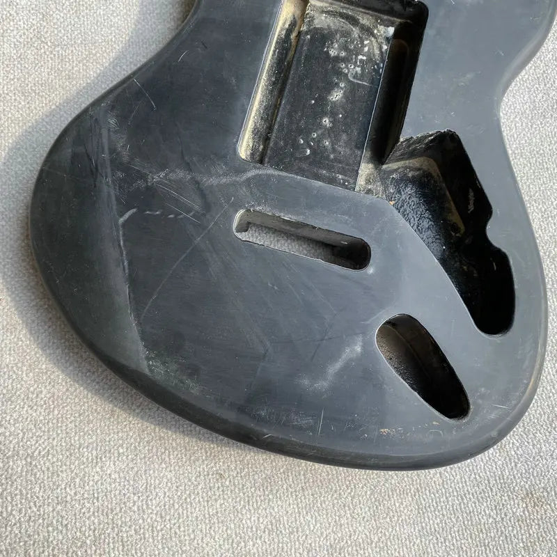 Black Basswood Guitar Body For Fender Stratocaster Strat