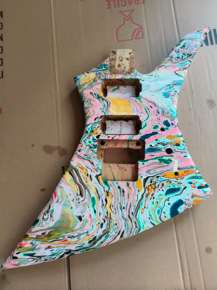 Custom Finish HH Guitar Body Fit JS Guitars