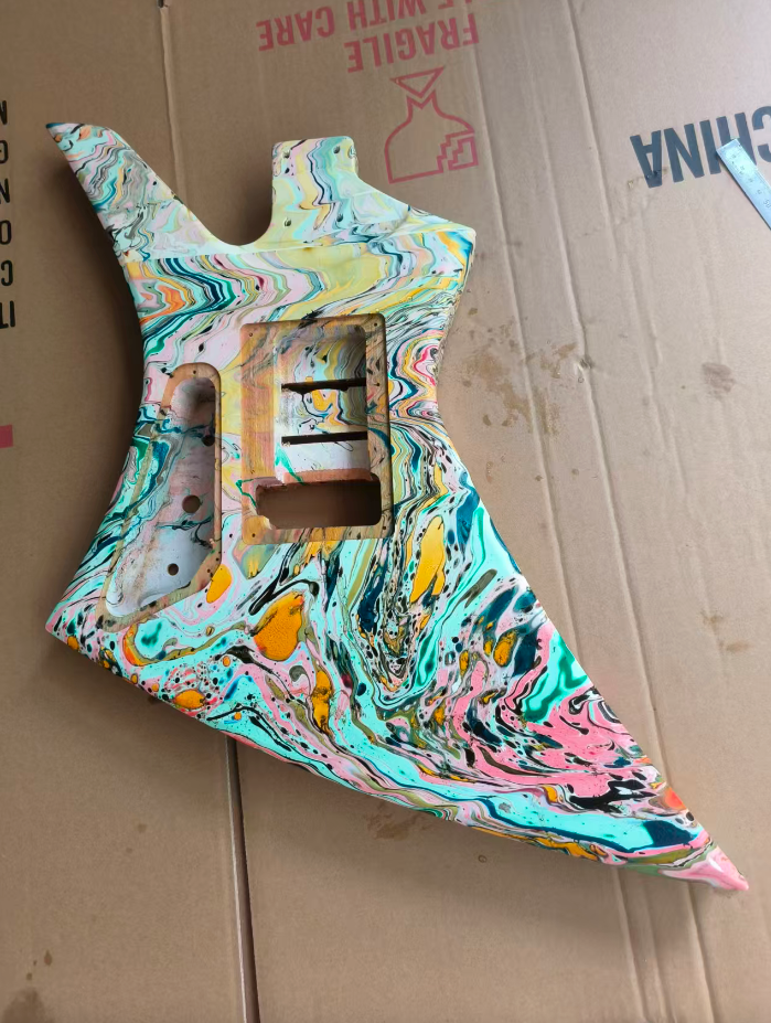 Custom Finish HH Guitar Body Fit JS Guitars