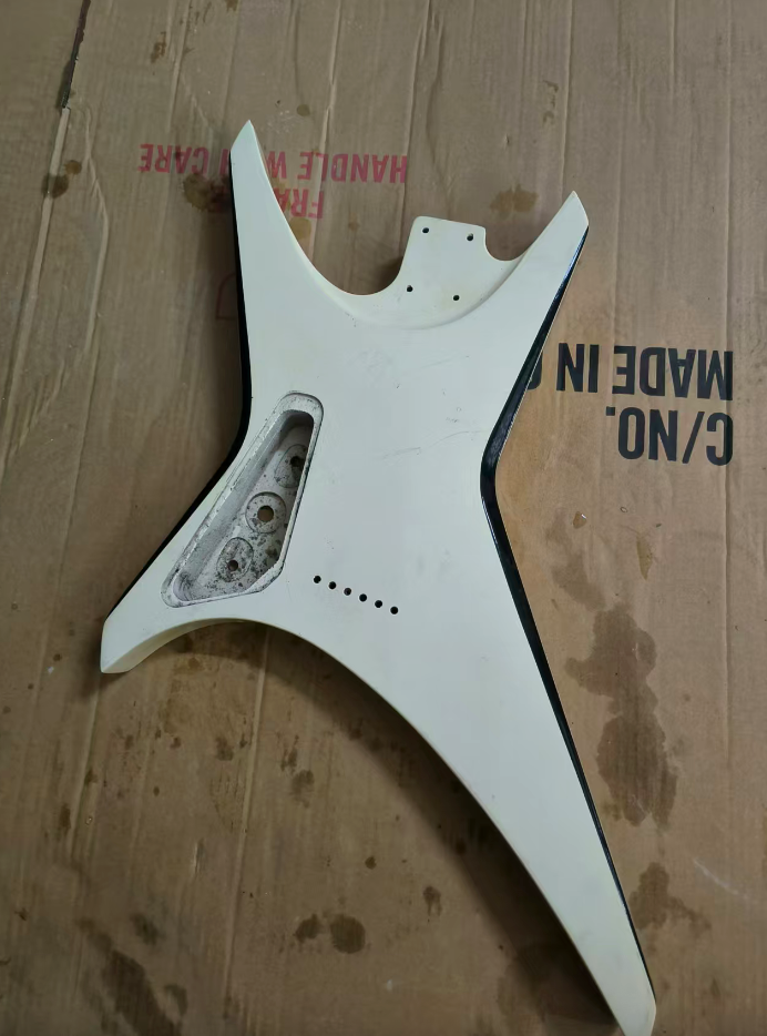 Creamy White DIY Project Guitar HH Body Fit Warrior Guitars