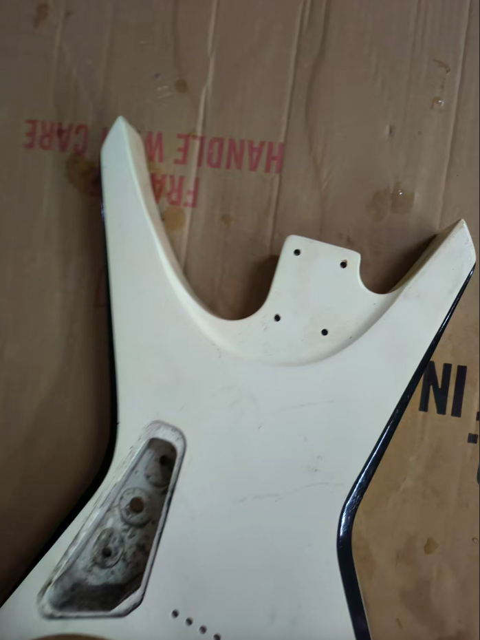 Creamy White DIY Project Guitar HH Body Fit Warrior Guitars