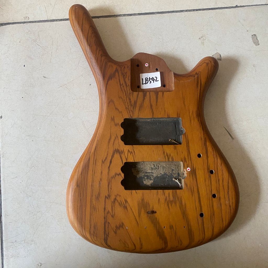 Zebra Wood Top DIY Project Bass Body Works for Warwick RockBass DIY