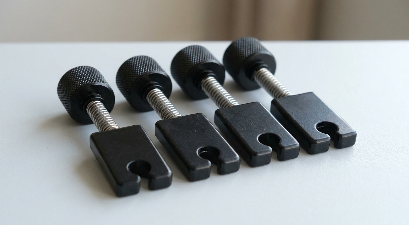 4Pcs Headless Bass Bridge Saddle Fit Cort,Mayones,Strandberg,Steinberger,Grote