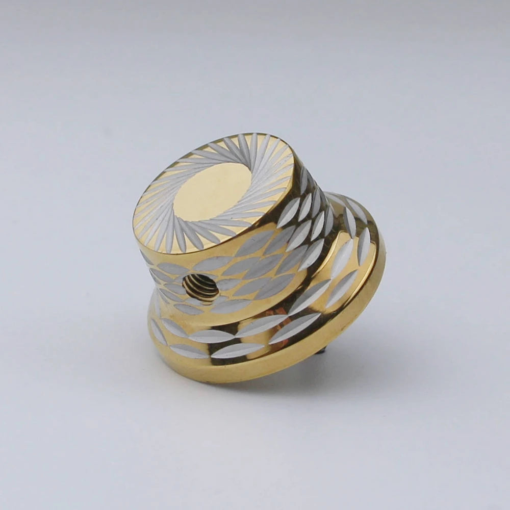 Metal Guitar Volume Tone Control Knobs For Fender Stratocaster Strat