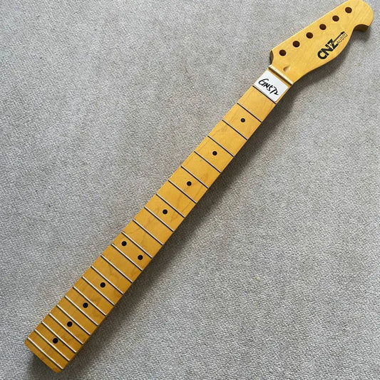 Yellow Maple Wood Guitar Neck 21 Frets Fretboard For Telecaster Tele